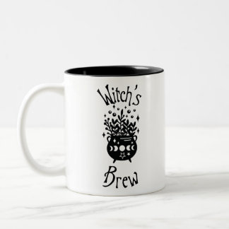 Caneca De Café Em Dois Tons Witch's Brew
