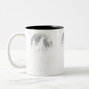 Caneca De Café Em Dois Tons Wolf Pack