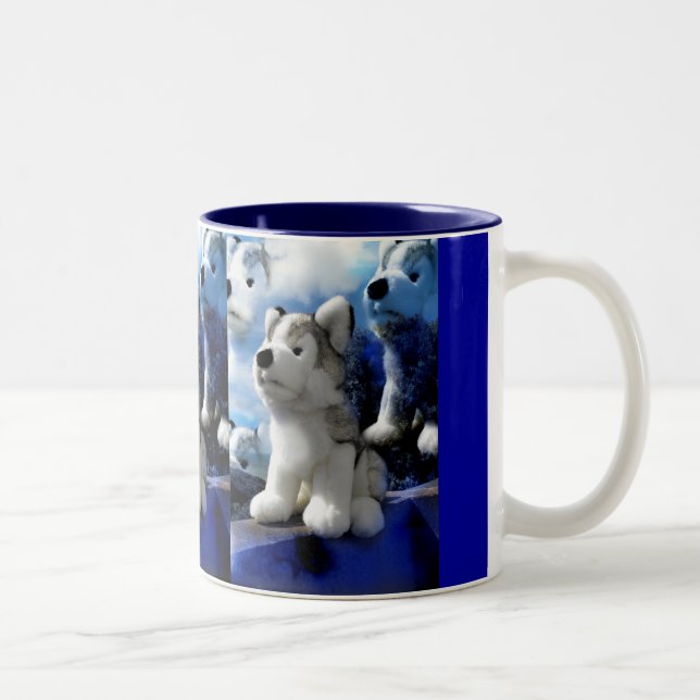Caneca De Café Em Dois Tons Wolf Spirits (Direita)