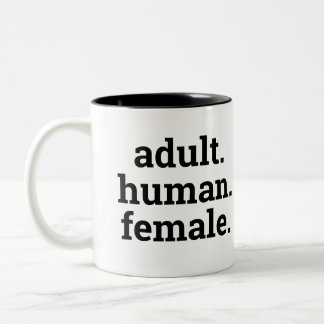 Caneca De Café Em Dois Tons Woman Definition Mug