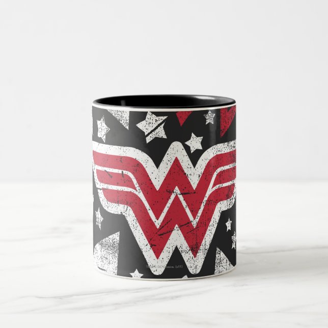Caneca De Café Em Dois Tons Wonder Woman Arrows (Centro)
