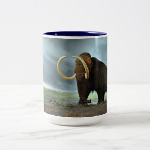 Caneca De Café Em Dois Tons Wooly Mammoth Mod Destiny