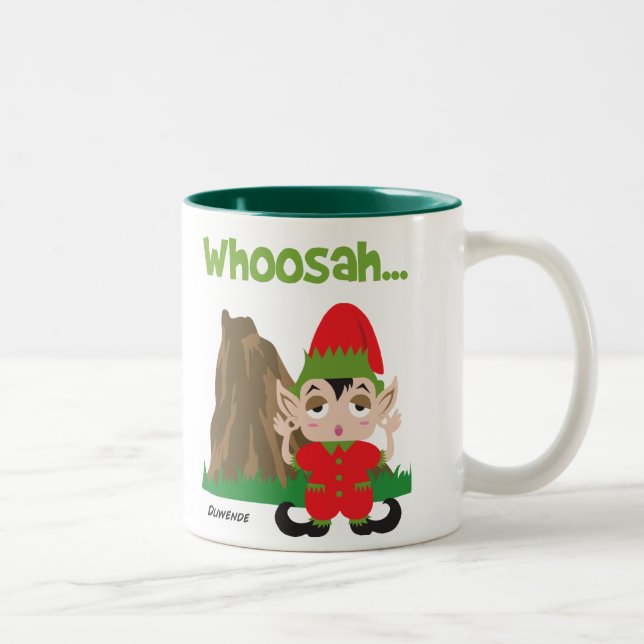 Caneca De Café Em Dois Tons Woosah_mug (Direita)