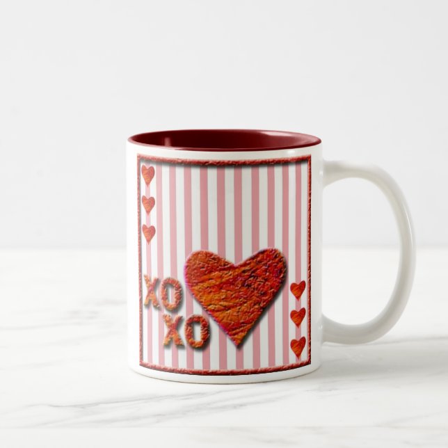 CANECA DE CAFÉ EM DOIS TONS XOXO (Direita)