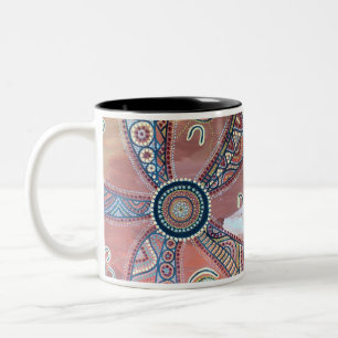 Caneca De Café Em Dois Tons YARAY (Sol) Como o Sol foi feito Mug