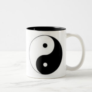 Caneca De Café Em Dois Tons Yin Yang