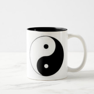 Caneca De Café Em Dois Tons Yin Yang