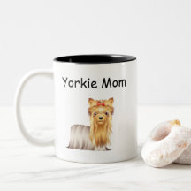 Yorkie Mãe Café Mug