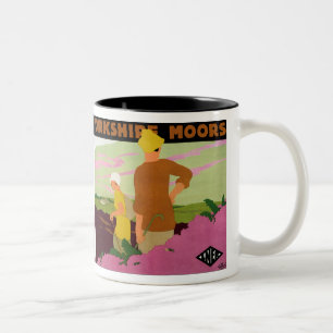 Caneca De Café Em Dois Tons Yorkshire amarra