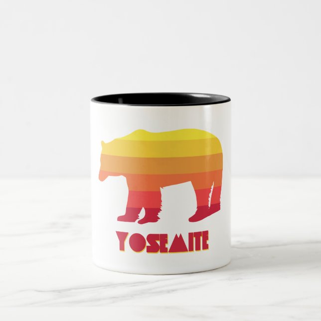 Caneca De Café Em Dois Tons Yosemite Bear (Centro)