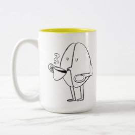 Caneca De Café Em Dois Tons You keep me grounded