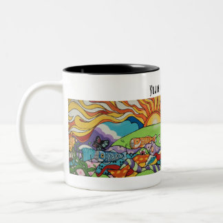 Caneca De Café Em Dois Tons Yujin Gakuen 2020 Mug