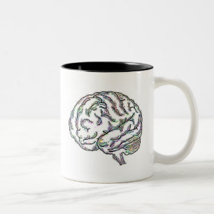 Caneca De Café Em Dois Tons Zany Brainy