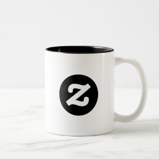 Caneca De Café Em Dois Tons Zazzle CircleZ