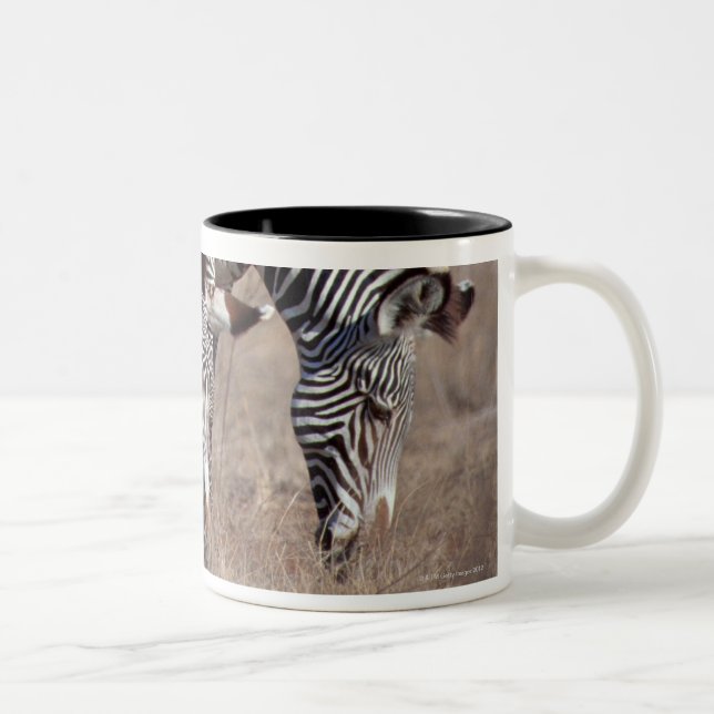 Caneca De Café Em Dois Tons Zebra (Direita)