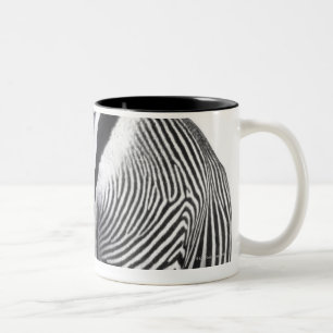 Caneca De Café Em Dois Tons zebra