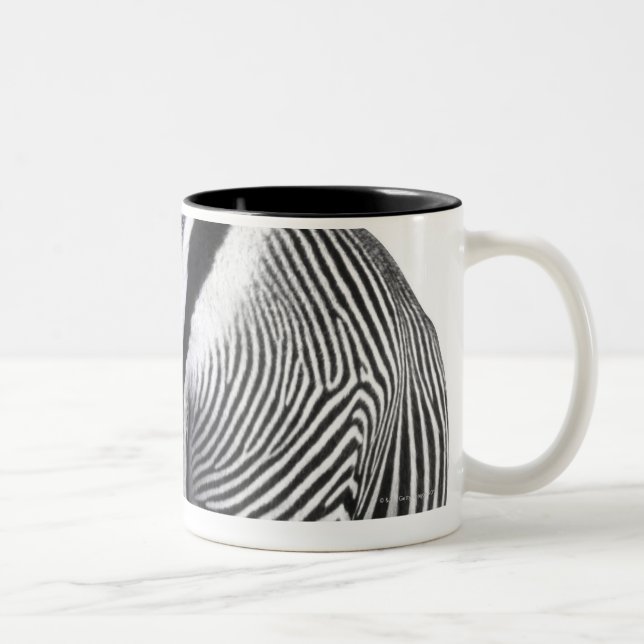 Caneca De Café Em Dois Tons zebra (Direita)