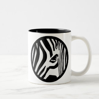 Caneca De Café Em Dois Tons Zebra