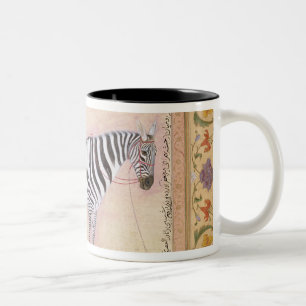 Caneca De Café Em Dois Tons Zebra, de "do álbum Minto", 1621 (gouache no pa