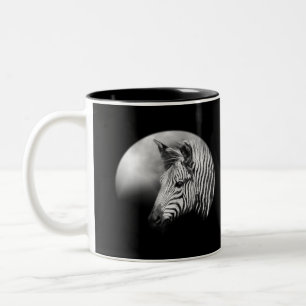 Caneca De Café Em Dois Tons Zebra Foal