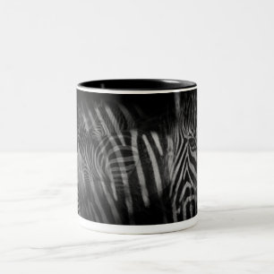Caneca De Café Em Dois Tons Zebras Mug