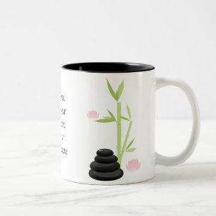Caneca De Café Em Dois Tons Zen