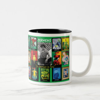 Caneca De Café Em Dois Tons Zermeno: Um americano em Paris
