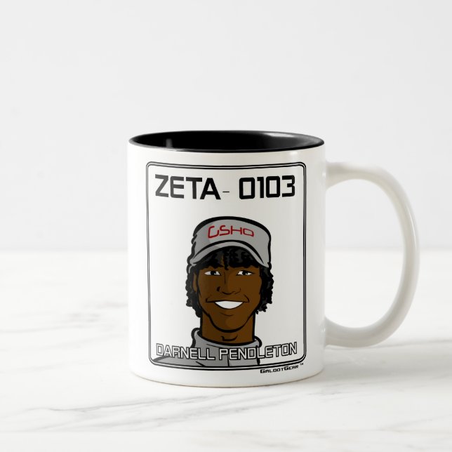 Caneca De Café Em Dois Tons ZETA 0103 - Darnell Pendleton (Direita)