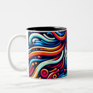 CANECA DE CAFÉ EM DOIS TONS ZEUS