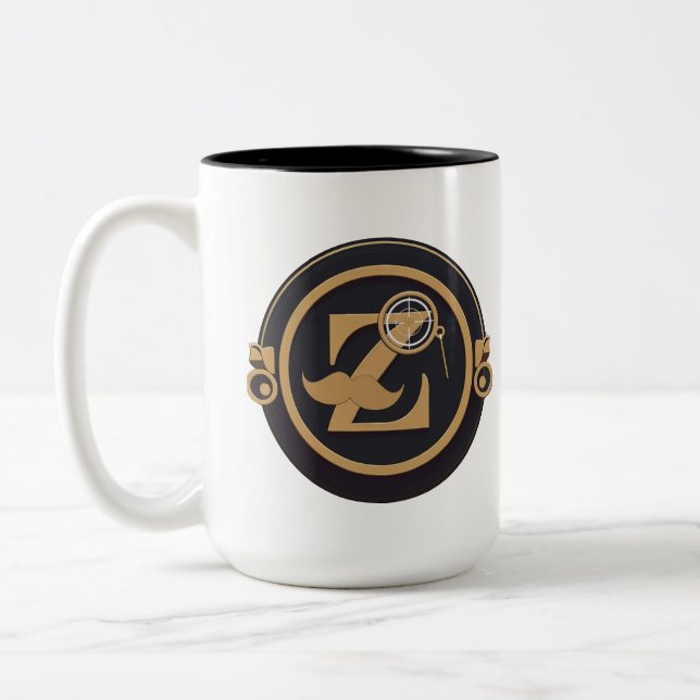 Caneca De Café Em Dois Tons zKill Streaming Mug (Esquerda)