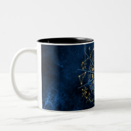 Caneca De Café Em Dois Tons Zodiac