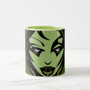 Caneca De Café Em Dois Tons Zombie Cup Mug Personalizou a Taça Zombie do Hall