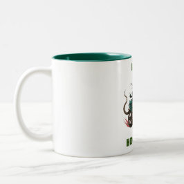 Caneca De Café Em Dois Tons Zombie Irish Hooligan Mug