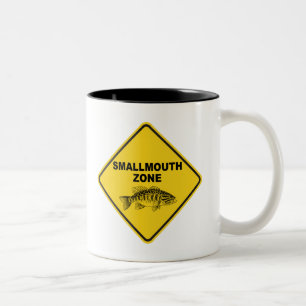 Caneca De Café Em Dois Tons Zona de Smallmouth