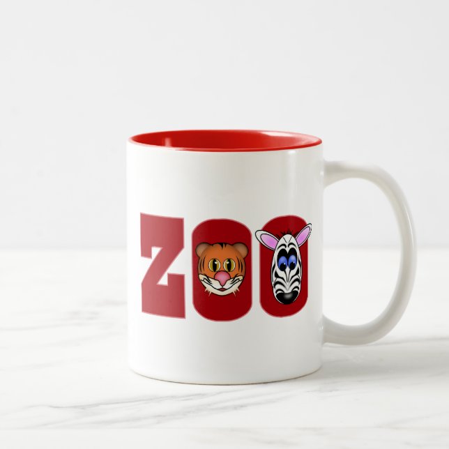 CANECA DE CAFÉ EM DOIS TONS ZOO (Direita)