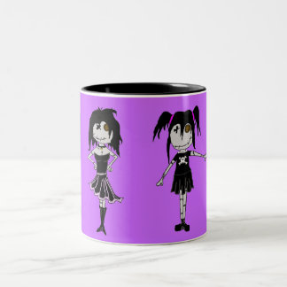 Caneca De Café Em Dois Tons Zorras do VooDoo