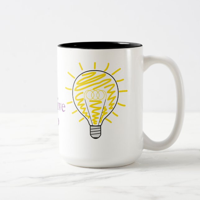 Caneca De Café Em Dois Tons Zweifarb grande taça Creative Cup (Direita)