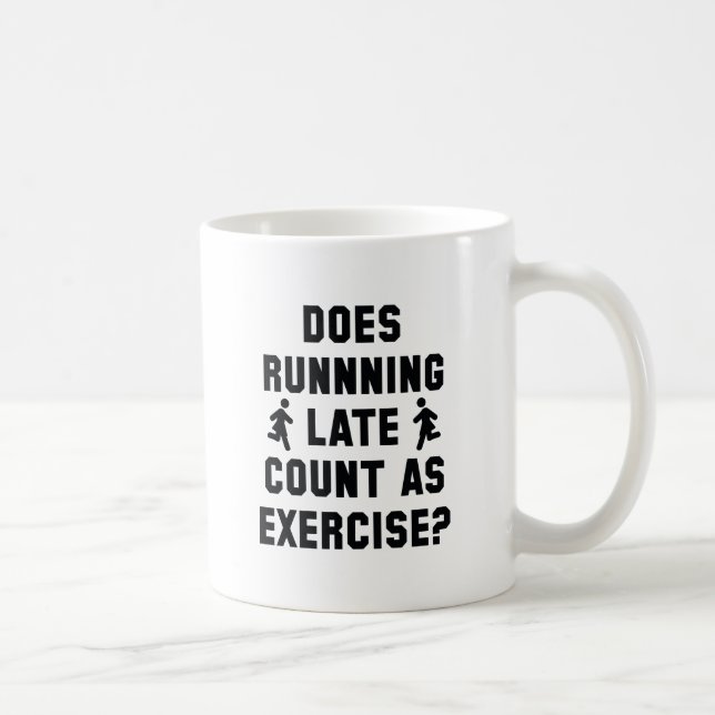 Caneca De Café Em Execução Atrasada (Direita)