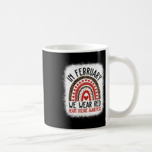 Caneca De Café Em fevereiro, Vestimos a consciência das doenças d