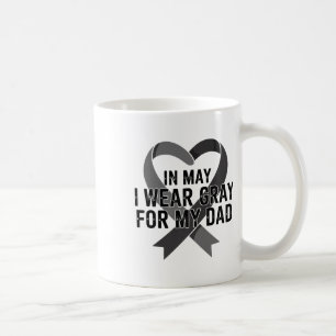 Caneca De Café Em maio eu Visto a consciência do tumor no cérebro