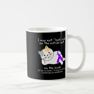 Caneca De Café Em Maio Não Parece Doente Na Fibromialgia Exterior