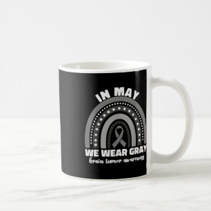 Caneca De Café Em maio, Vestimos Cinzas Cérebro Sensibilização Mê