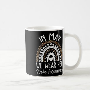 Caneca De Café Em maio, Vestimos o Mês de Consciência do Traço Ve