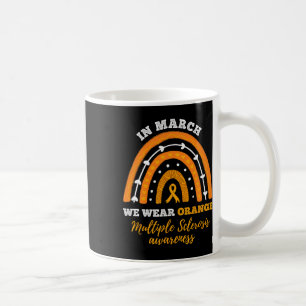 Caneca De Café Em março, Vestimos o Laranja Múltipla Esclerose Aw
