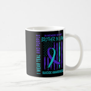 Caneca De Café Em Memória Do Irmão, Sensibilização Para O Suicídi
