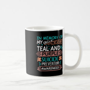Caneca De Café Em Memória Eu Sinto Falta Do Meu Tio De Prevenção