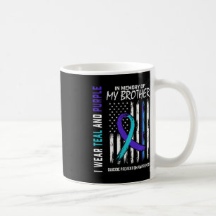 Caneca De Café Em Memória, Irmão, Prevenção Contra O Suicídio