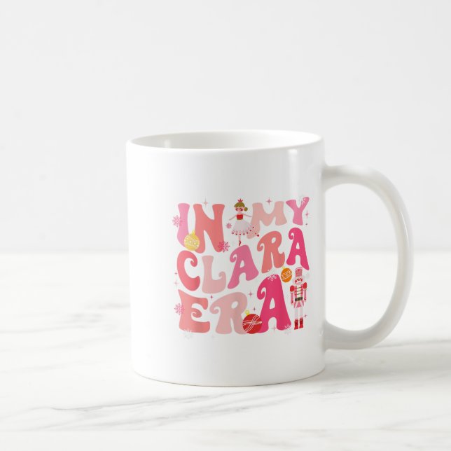 Caneca De Café Em Minha Clara Era Noz-Cracker Xmas Pijama de Nata (Direita)