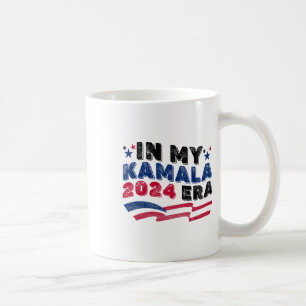 Caneca De Café Em My Kamala 2024 Era Apoio Político Design