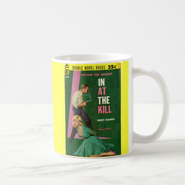Caneca De Café Em No Matar novo cobrir de pasta (Direita)